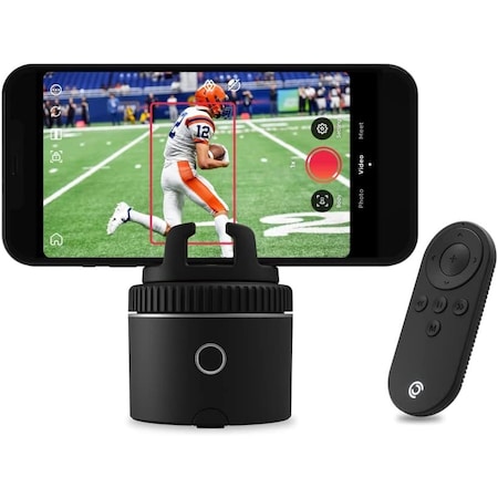 Pivo Pod Auto Face Tracking Phone Holder, 360 deg. Rotation, 6 Speed with Remote Control NPVS